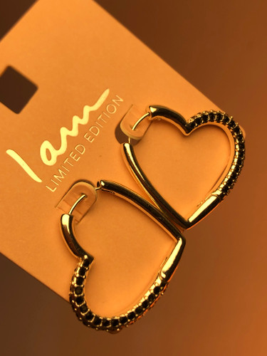 گوشواره قلبی|اکسسوری وارداتی|گوشواره قلب|گوشواره خاص|گوشواره پینترستی