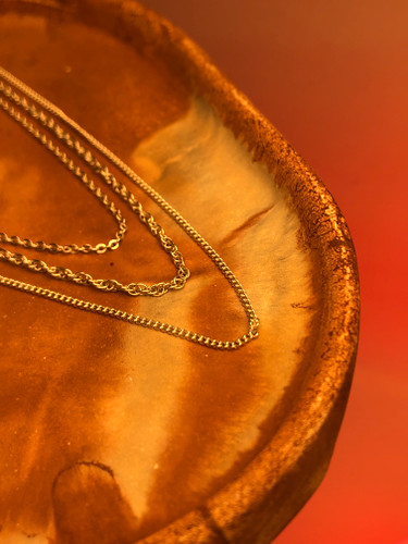 گردنبند چند لاین|گردن بند ۳لاین|گردنبند خاص|گردنبند چندلایه|ترند|دخترانه|هدیه