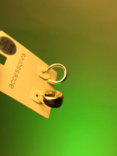 گوشواره پینترستی ترند|گوشواره نیم حلقه پهن ، گوشواره ریز، گوشواره دخترانه کیوت ،گوشواره ابکاری نقره|گوشواره ارزان|گوشواره ۷۵ تومنی