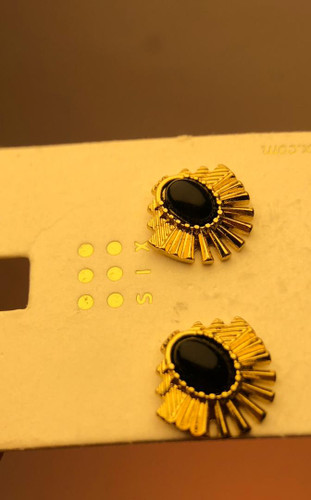 گوشواره زنانه طرح طلا|گوشواره اقتصادی|گوشواره مجلسی |گوشواره خاص|گوشواره ترند