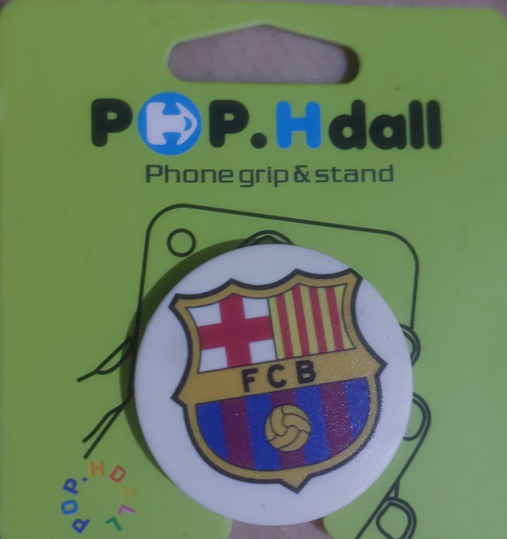 پایه نگه دارنده گوشی موبایل پاپ سوکت مدل پسرانه fcb